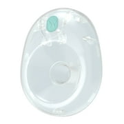 Willow 3.0 Pump Breast Pump Flanges, 2-Pack | Breast Shield & Nipple Visibility for Hands-Free Breast Feeding | Compatible with Willow Pump Milk Bags (Clear, 24mm)