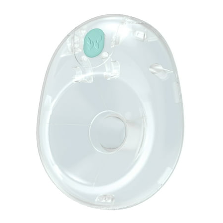 Willow 3.0 Pump Breast Pump Flanges, 2-Pack | Breast Shield & Nipple Visibility for Hands-Free Breast Feeding | Compatible with Willow Pump Milk Bags (Clear, 24mm)