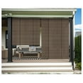 Outdoor Shade, Roll Up Shade Blind Sun Shade for Patio Porch Back Yard Gazebo Deck Balcony (7'W