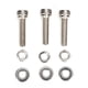 thumbnail image 5 of Kit De Adaptador De Salida Turbo De 3 Pernos Apto Para GT25 GT28 T25 T28 SR20DET, 5 of 7