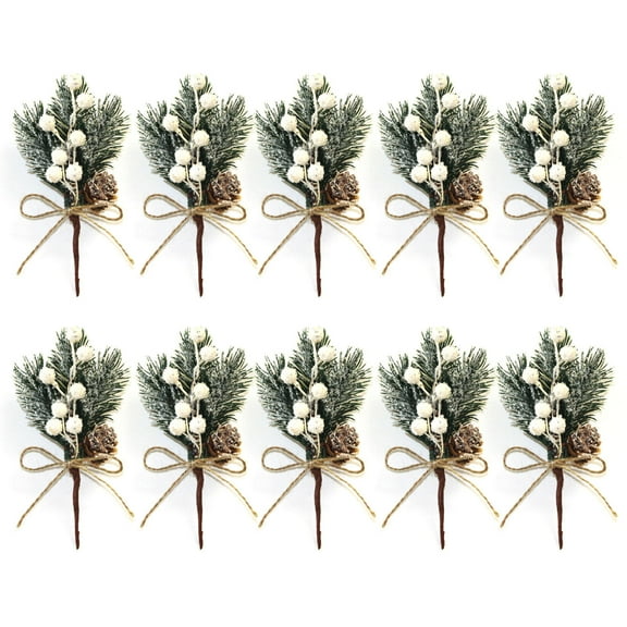 GadgetVLot 15 cm Plastic Floral Pick (10 Count)