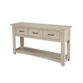 thumbnail image 2 of Martin Svensson Home Rustic Collection Sofa- Console Table, Antique White, 2 of 8