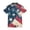 Wine, variant on Men's USA 250th Anniversary American Flag Stars Polo Shirt Patriotic Casual Short Sleeve America 250 Merchandise