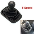 thumbnail image 1 of POSSBAY 5 Speed PU Leather Gear Shift Knob For Volkswagen Mk4 Golf/GTI/R32 1999-2005, 1 of 5