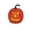 A-Orange, variant on Decorr Halloween Decorations Illuminated Jack O Lantern, 5.51 Inch Hollow Plastic LED Pumpkin Light with Jagged Face, Small Fall Table Centerpiece Home Halloween Party Decor