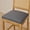 Gray, variant on PORKISS 28" Bar Stools Set of 2, Mid Century Modern Counter Height Bar Stools with Rattan Back, Solid Wood Kitchen Island Chairs for Breakfast Bar Bistro, Gray