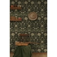 thumbnail image 4 of Nextwall Brown & Sage Honeysuckle Trail Peel And Stick Wallpaper - 20.9 in. W x 18 ft. L Roll, 4 of 10