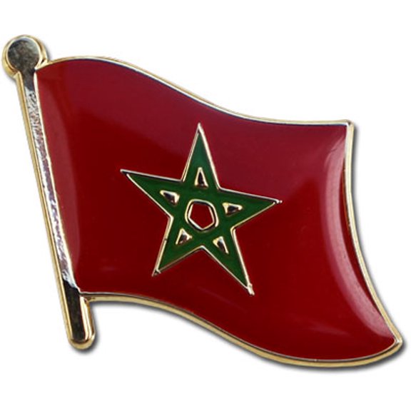 Morocco Flag Lapel Pin