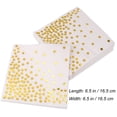 thumbnail image 3 of Gongxipen - 50 servilletas desechables de lunares para bodas, cenas, fiestas, hoteles y restaurantes (doradas), 3 of 8