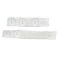 thumbnail image 1 of GUOOL 1 Pair Pants Button Extenders Portable Spare Parts Multifunctional Elastic Pants White, 1 of 9