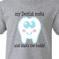 thumbnail image 4 of Inktastic Dentist Rocks Tooth Youth T-Shirt, 4 of 5