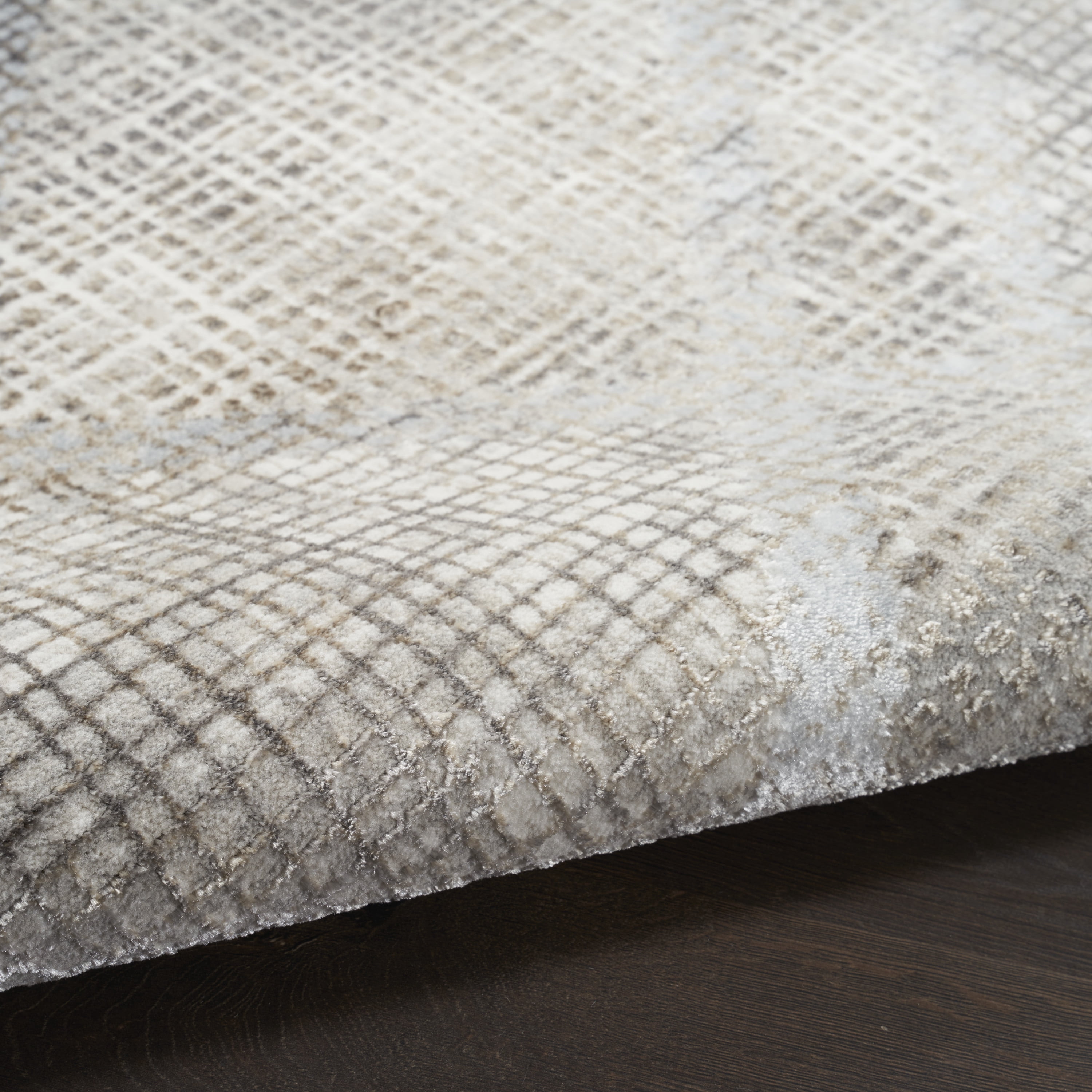 Inspire Me! Home Décor Iliana Modern Grey 5'3" x 7'3" Area Rug (5x7)