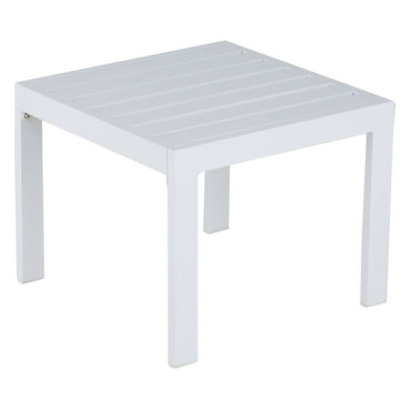 Elle Decor Paloma Aluminum Patio Side Table Com Elle Decor Paloma Aluminum Patio Side Table