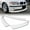 Painted White, variant on Stay Tuned Performance Front Bumper Body Spoiler Lip For 2002-2005 BMW 3-Series E46 Sedan Matt Black