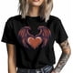 thumbnail image 3 of Camisetas para hombre, camisetas casuales de manga corta con texto "Amor de San Valentín" y "Camisetas con gráficos", 3 of 8