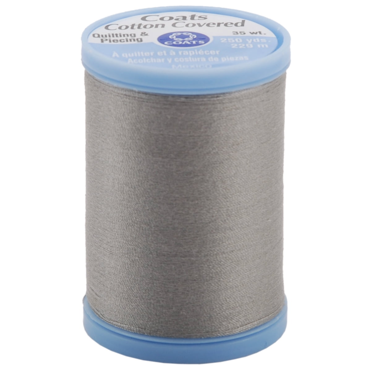 Cotton Covered Quilting & Piecing Thread 250yd-Nugrey 