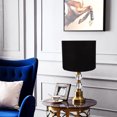 thumbnail image 2 of Miangastore Round Lampshade Linen Fabric Pendant Lamp Shade Decorative Table Light Shade, 2 of 8