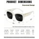 thumbnail image 4 of Gafas de Sol KANASTAL Polarizadas UV400 para Mujeres y Hombres con Diseño para Usar Sobre Lentes, 4 of 6