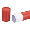 thumbnail image 4 of Uxcell 2 Inch x 13 Inch Poster Tube Photo Storage Tube Calligraphy Painting Tubes Mailing Tubes, Red 2 Pack, 4 of 5