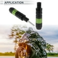 thumbnail image 3 of Unique Bargains 0.73" Motorcycle Slider Frame Aluminum Alloy Plastic Wheel Fairing Protection Crash Pad Protector Guard 1.14" 4.65"  Green 2 Pcs, 3 of 7