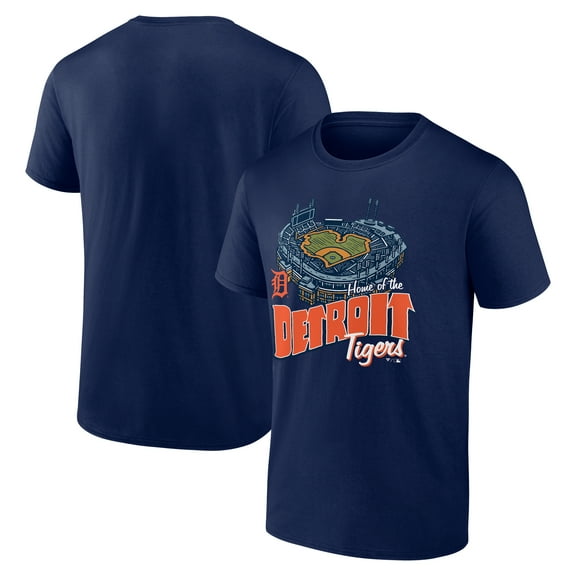 Men's Navy Detroit Tigers Home Stadium T-Shirt