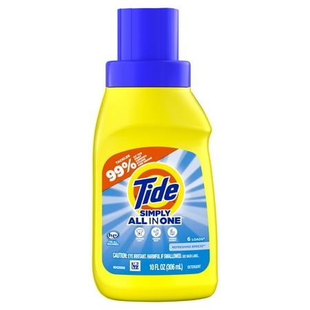 GTIN 037000007630 product image for Tide Simply Clean & Fresh Liquid Laundry Detergent  Refreshing Breeze  6 Loads   | upcitemdb.com