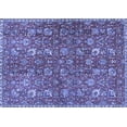 thumbnail image 1 of Ahgly Company Indoor Rectangle Persian Blue Traditional Area Rugs, 2' x 5', 1 of 4