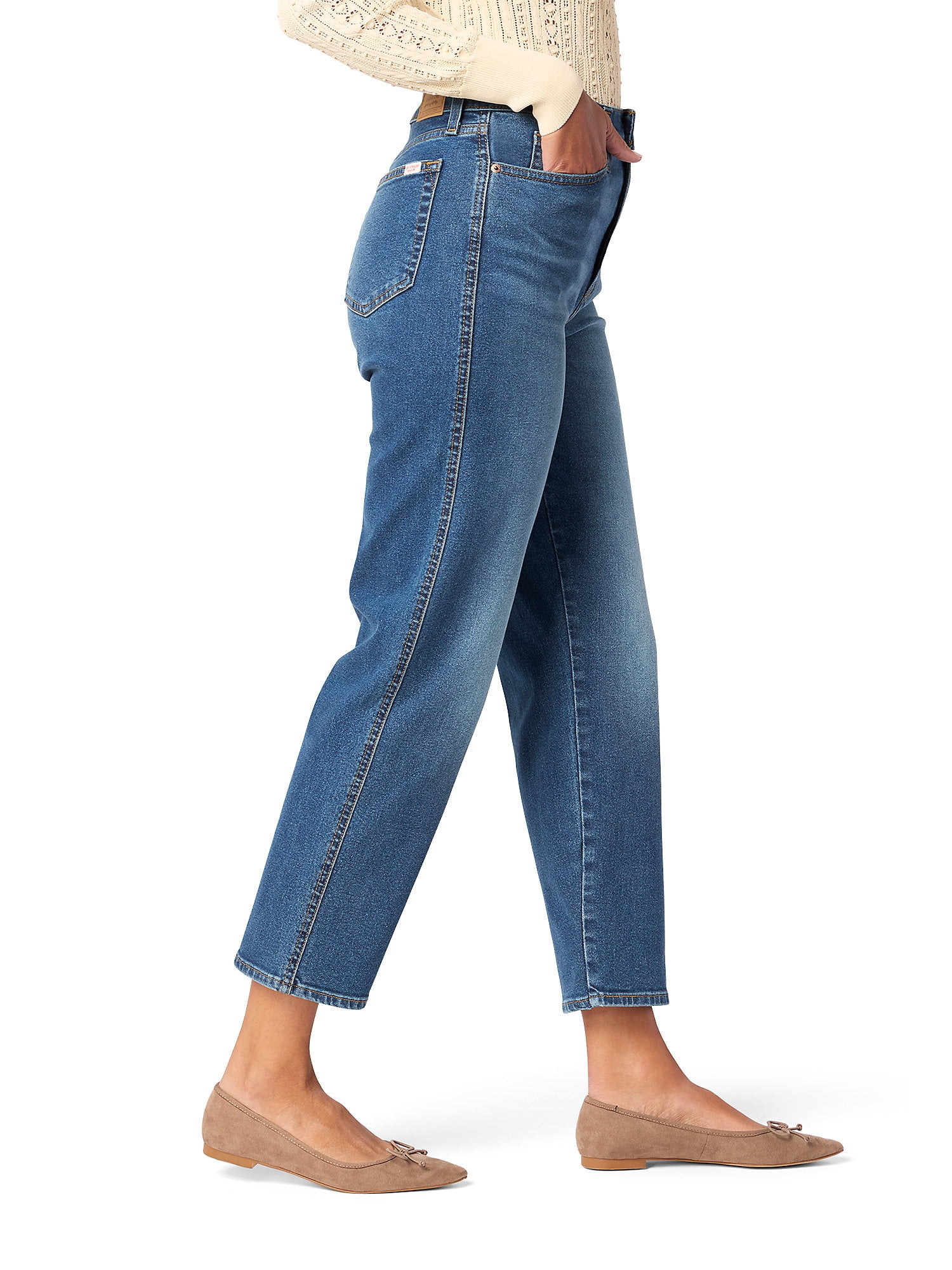 Levi Strauss Signature Women's and Women's Plus High Rise Straight Jean, Sizes 2-28