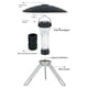 thumbnail image 3 of Advancent Linterna Led para tienda de campaña, lámpara de luz para acampar, linterna recargable por USB, 3 modos de iluminación, Base potente para Estufas de camping Advancent OD032211-00B, 3 of 6
