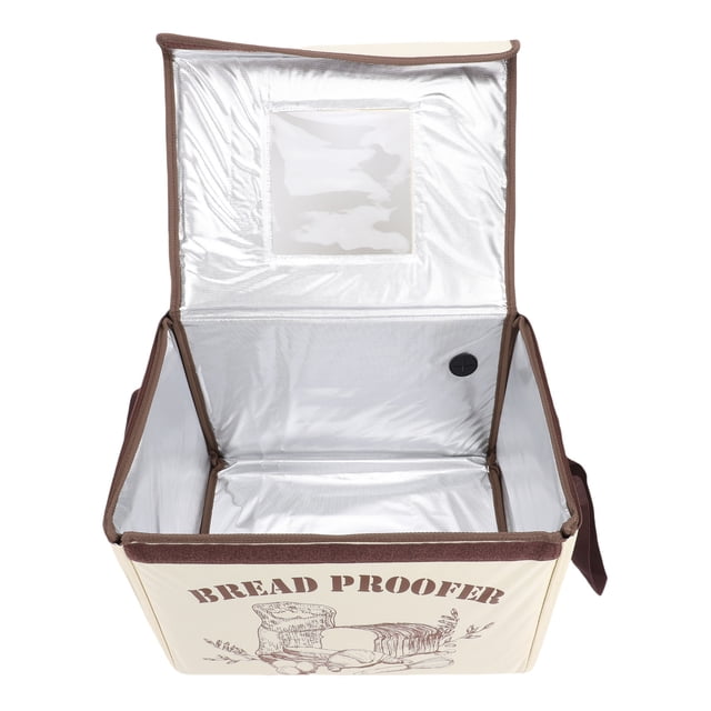 Caja Plegable Para Prueba De Pan, Fermentador De Masa Plegable Con Calefacción De 3 Lados, Aislamiento De 5 Capas Y Control De Temperatura De 50 A 113, Fermentador De Pan