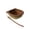 #1-Brown【1x Folding Bowl】, variant on Yellow Silicone Foldable Travel Bowl, Portable Collapsible Pet Water Cup with Hanging Rope, Flexible Outdoor Feeding Container for Small Creatures, Topliu