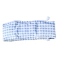 thumbnail image 1 of Pañuelo para perros, bufanda para mascotas, ropa ajustable, transpirable, suave, para el cuello, disfraz para pesca al aire libre, clima Azul y M, 1 of 10