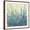 Brown Frame, variant on Art.com Shades of Blue II Stretched Canvas Print Wall Art, 16" x 16"