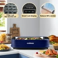thumbnail image 4 of Cusimax 11.8in 1500W Smokeless Grill with Portable Feature, 4 of 5