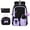 Black #009, variant on Girls Backpack for School with Lunch Box & Pencil Case Set, 18.5 Inch Waterproof Cute Bow Girls Bookbag for Kids, Teens, Elementary Middle High College School Student (Blue)