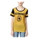 thumbnail image 1 of Freeze CMI Inc. Camiseta gráfica de boxeo de Alemania para mujer, amarillo, XS, 1 of 2