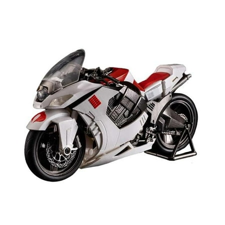 12 x 7.5 in. Arashikage Cycle GI Joe Flame Toys, Silver