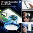 thumbnail image 2 of Cover for iPhone 16 Case with Ring Holder Magnetic Black Compatible with Magsafe Wireless Charger iPhone 16 Phone Case Clear Shockproof Rugged (Green), 2 of 14