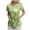 Light Green, variant on COMVALUE Scrub Tops Women Short Sleeve Plus Size V Neck Fun Printed Scrubs Top Medical Nursing Uniforms with Pockets (Pink, L)