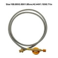 thumbnail image 2 of WHAMVOX Gas Grill Regulator and Hose for Outdoor Cooking and Propane Burners, 2 of 8