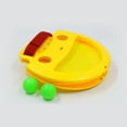 thumbnail image 3 of SHISUYAN Childrens Hand Catching Throwing Table Tennis Hand Clip Children Outdoor Exercise Fitness Toys ( 2pcs Racket+ 4pcs Balls ), 3 of 8