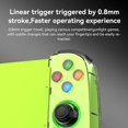 thumbnail image 4 of Para teléfono móvil Android iOS controlador de juegos inalámbrico para PS4 Switch (verde), 4 of 5