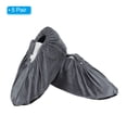 thumbnail image 3 of Unique Bargains Shoe Covers, 5 Pairs Reusable Non Slip Shoe Protector Covers for Indoors Household, Gray, 3 of 6