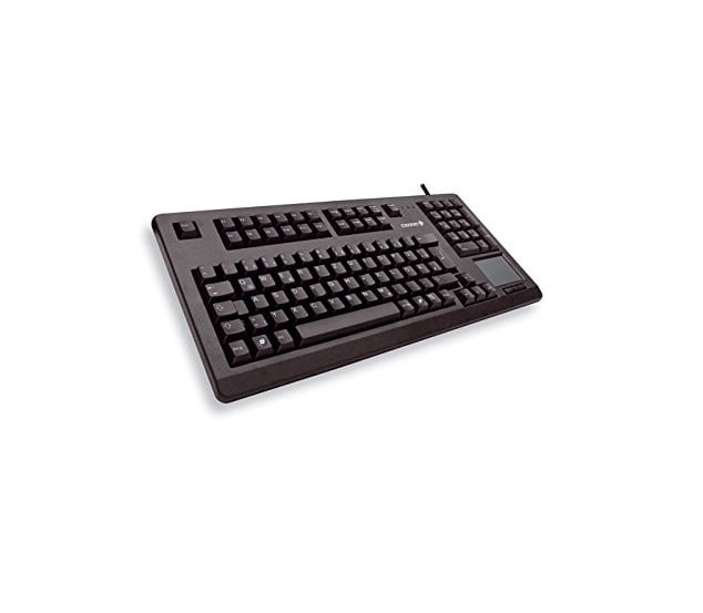 Cherry 16″ USB keyboard with Touchpad, Black