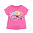 thumbnail image 2 of Barbie T-Shirt and Flare Leggings Outfit Set Tie Dye Toddler to Big Kid, 2 of 5