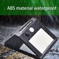 thumbnail image 4 of Naiovety Luz exterior LED impermeable Sensor de movimiento Solar Powered Path Garden Wall Light Iluminación y accesorios Tipo 2 35LED, 4 of 6