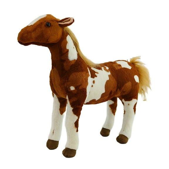 BESTSKY Horse Plush Stuffed Animal Decorative Stuffed Toy Horse Doll for Kids Girls Gift B