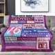 thumbnail image 2 of LHSHID Sweet 16 Gifts for Girls 16th Birthday Gifts for Girls Throw Blanket Birthday Gifts for 16 Year Old Girl 16th Birthday Gift Ideas Sweet 16 Birthday Decorations for Girl Teen 50x60in, 2 of 6