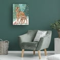 thumbnail image 4 of Trademark Fine Art Melissa Wang Doe and Fawn I Canvas Wall Art, 4 of 4