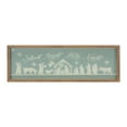 thumbnail image 3 of Melrose "Silent Night Holy Night" Framed Christmas Wall Sign - 20" - Green, 3 of 3